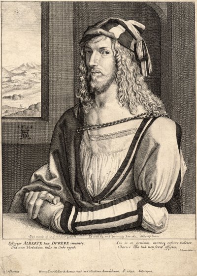 Dürer the Younger by Wenceslaus Hollar